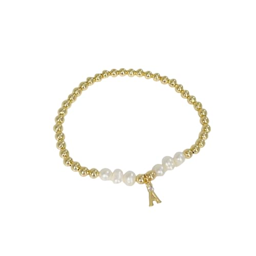 ZIAFRPN Buchstabe A ~ Z Alphabet Armband für Frauen 26 Initialen Armbänder Geschenk für Freunde in Schmuck von ZIAFRPN