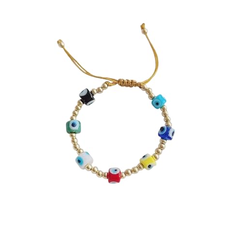 ZIAFRPN Evil Eye Armbänder Schmuck Liuli Brillen Perlen Pulseras UnfadeArmband für Frauen Schmuck von ZIAFRPN