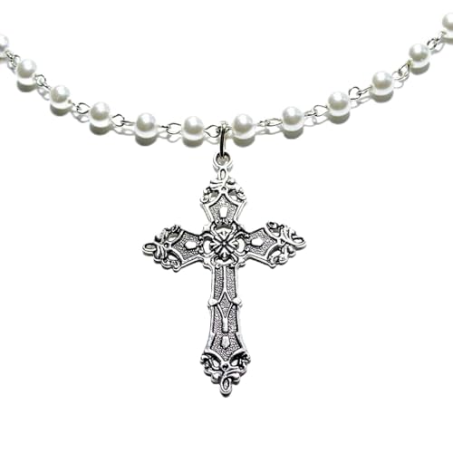 ZIAFRPN Gothic Anhänger Kreuz Halskette Hochzeit Party Urlaub Geschenk Für Männer Und Frauen Täglich Schmuck Party Schmuck Geschenk von ZIAFRPN