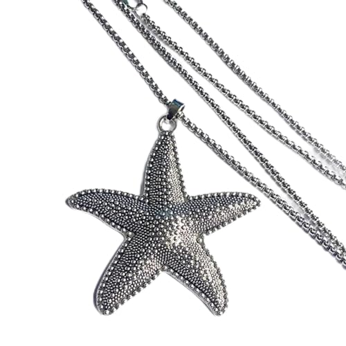 ZIAFRPN Gothic Seestern Pentagramm Hochzeit Party Urlaub Geschenk Männer Und Frauen Täglich Schmuck Party Schmuck Geschenk von ZIAFRPN