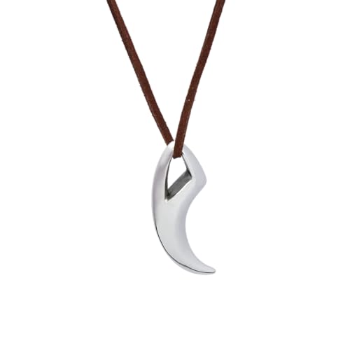 ZIAFRPN Mode Einzigartig Polnisch Wolf Fang Anhänger Für Männer Frauen Punk Hip Hop Tier Zahn Halskette Schmuck Glückwunsch Geschenke von ZIAFRPN