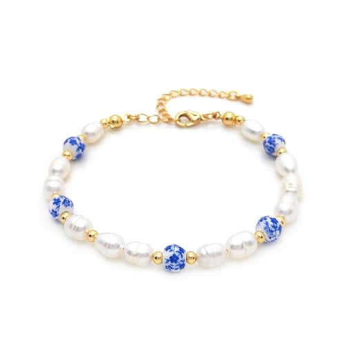 ZIAFRPN Perlenarmband Femme Vinatage Schmuck für Frauen Handgemachte Perlenarmbänder Geschenk Pulseras Mujer Moda von ZIAFRPN