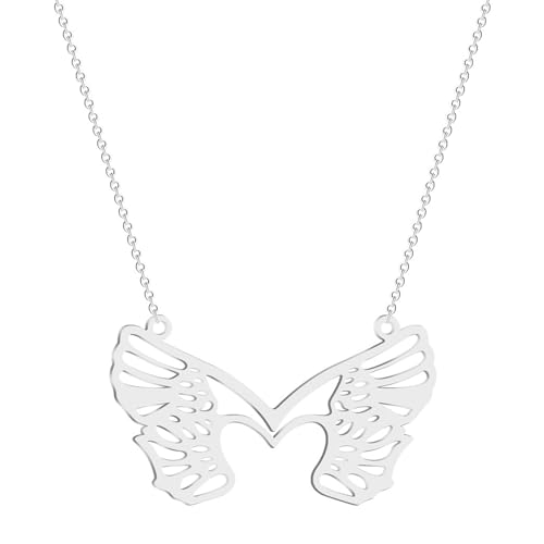ZIAFRPN Schmetterling Engel Logo Brian Moorco Symbol Modischer Schmuck ZIAFRPN Schmetterling Engel Logo Brian Moorco Symbol Modischer Schmuck von ZIAFRPN