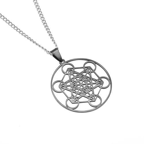 ZIAFRPN Slawische Jungfrau Lada Stern Anhänger Halskette Irischer Knoten Kolovrat Quadrat von Svarog Neckalces Amulett Schmuck von ZIAFRPN