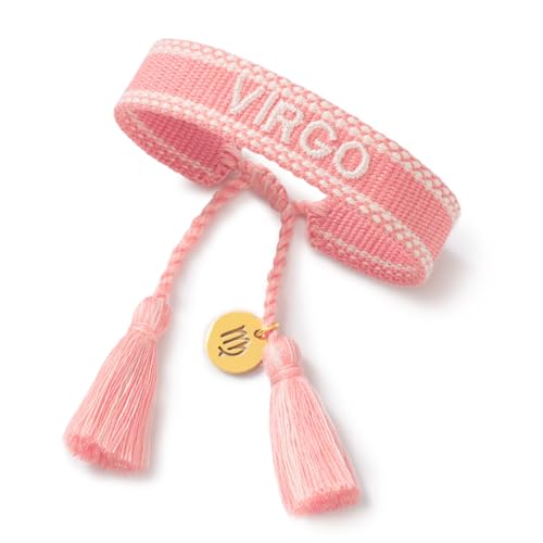 ZIAFRPN Sternbilder Freundschaftsarmbänder Gewebtes Armband mit genähten Worten gestapelter Schmuck für Arme von ZIAFRPN