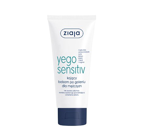 ZIAJA Yego Sensitiv Beruhigender After-Shave-Balsam für Herren, 75 ml 01293 von Ziaja