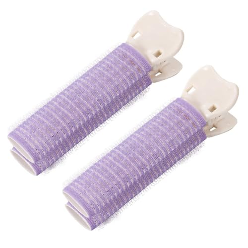 2pcs Volumes Haartueller Lockiger Haarwalzen Und Culer Bangs Haarstyling Clip Für Frauen Mädchen Einfaches Styling Ohne von ZIDDAR