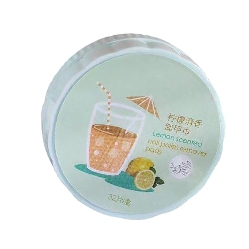 Einzigartige Nagellackentferner Tücher Praktische Maniküre Pads Beruhigender Duft Kompakte Größe Für Frauen von ZIDDAR