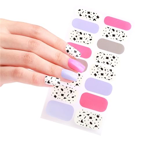 Lustige Und Stilvolle Art Aufkleber Zur Auswahl Aus Niedlichen Designs Die Sich Perfekt Für Personalisierte Nageldekorationen Eignen von ZIDDAR