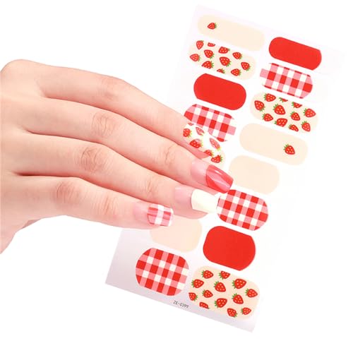 Lustige Und Stilvolle Art Aufkleber Zur Auswahl Aus Niedlichen Designs Die Sich Perfekt Für Personalisierte Nageldekorationen Eignen von ZIDDAR