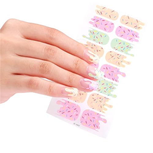 Lustige Und Stilvolle Art Aufkleber Zur Auswahl Aus Niedlichen Designs Die Sich Perfekt Für Personalisierte Nageldekorationen Eignen von ZIDDAR