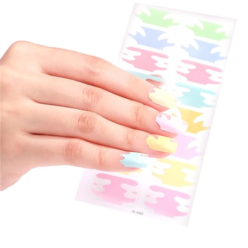 Lustige Und Stilvolle Art Aufkleber Zur Auswahl Aus Niedlichen Designs Die Sich Perfekt Für Personalisierte Nageldekorationen Eignen von ZIDDAR