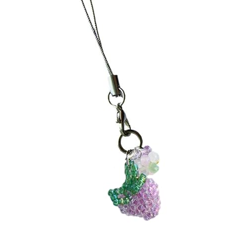 Perlen Telefongurt Mit Zarter Handwerkskunst Traubenperlenzeichenfolge Stylish Telefon Dekoration Perlen Textur Für Telefontasche von ZIDDAR