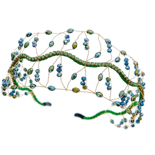 Strasssteine ​​Dekoration Kopfbedeckung Hochzeit Stirnbänder Stilvolle Frauen Kopfbedeckung Für Partys Hochzeiten Und Alltägliche Stile von ZIDDAR