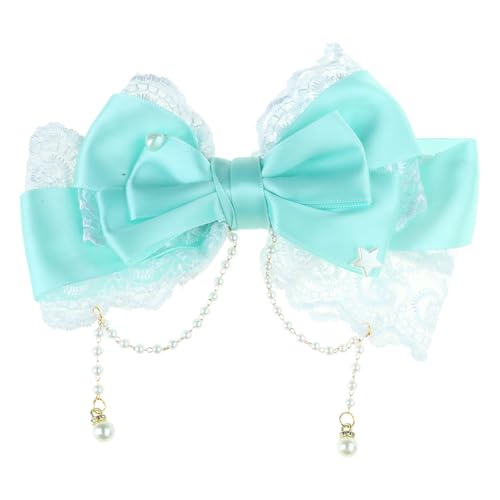 ZIDDAR Elegante Kinderquasten Haarnadel Mit Robusten Perlen Und Bowknot Für Geburtstage Und Feierliche Stilvolle Outfits von ZIDDAR