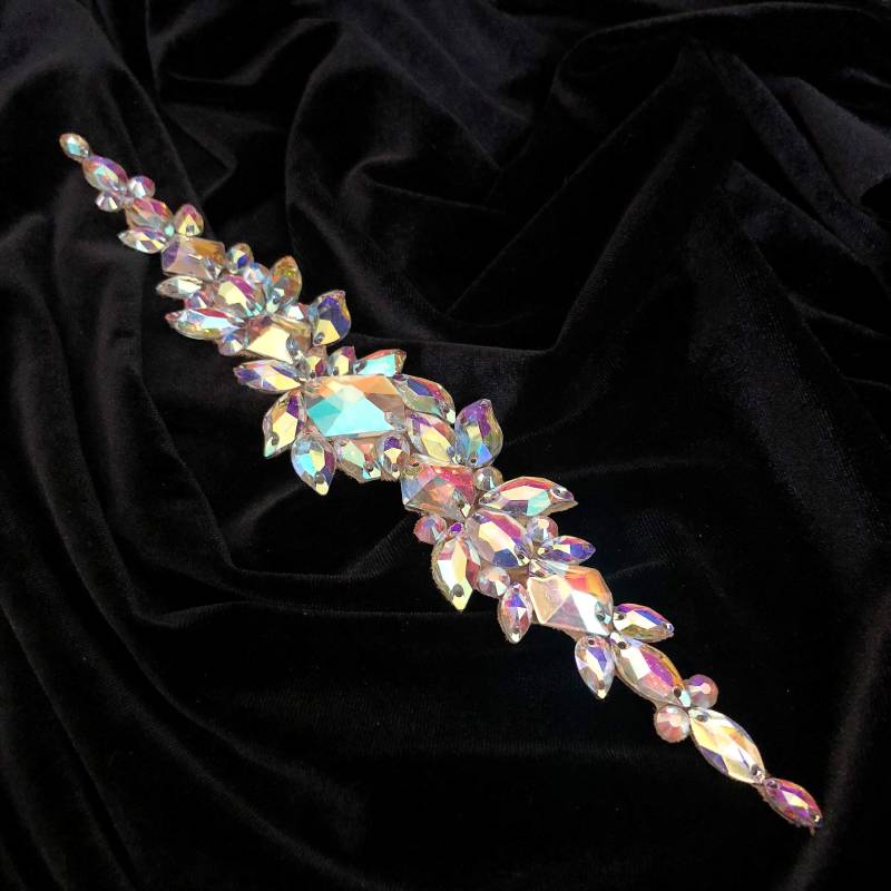 Kopfschmuck Für Gesellschaftstanz, Dekoration Mit Strass Einen Tänzer, Kugel-Dekoration Den Kopf, Aus von ZIDDeco