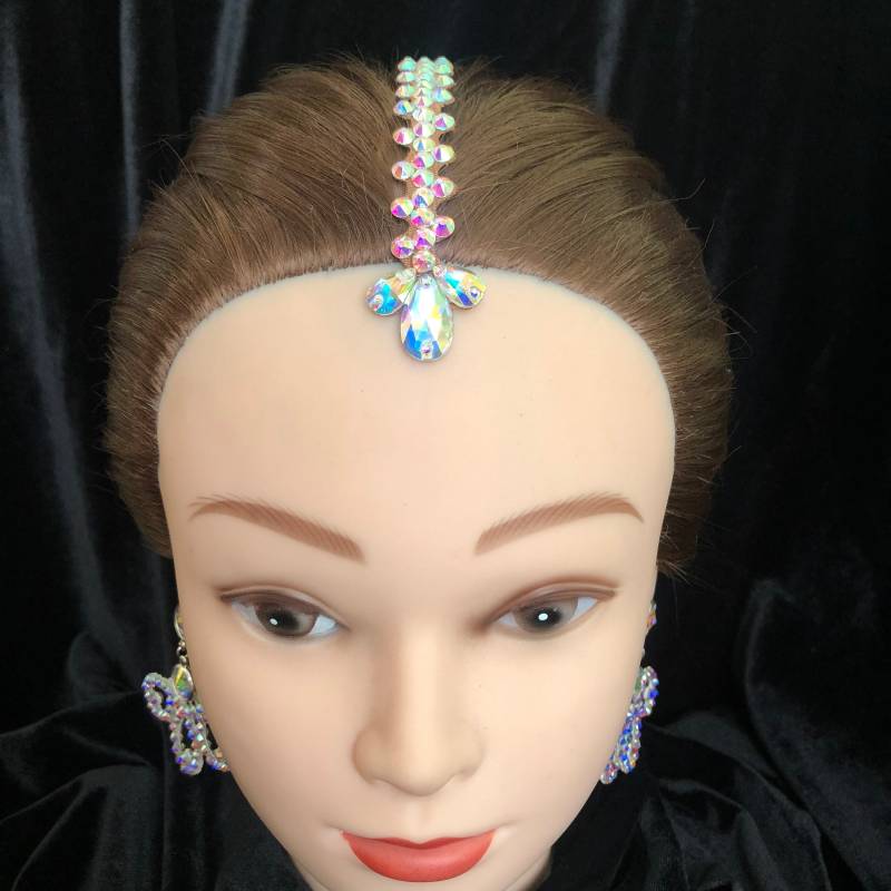 Kopfschmuck Für Gesellschaftstanz, Dekoration Mit Strass Einen Tänzer, Kugel-Dekoration Den Kopf, Aus von ZIDDeco