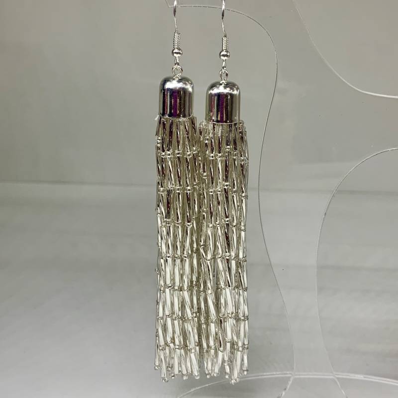 Schnupper-Ohrringe Für Den Tanz Im Ballsaal, Ohrringe, Ballsaal-Schmuck, Wettkampfschmuck, Tassel von ZIDDeco