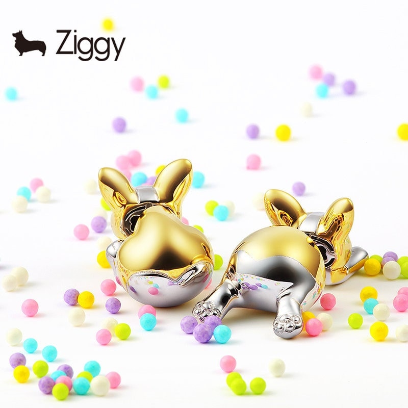 Corgis 3D Ohrring Silber Vergoldet Welsh Liebhaber Geschenk Haustier Verdienen Stub Pembroke Geburtstagsgeschenk Unisex von ZIGGYJEWELRY