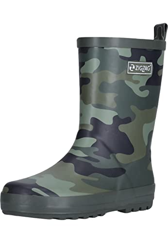 ZIGZAG Kinder Gummistiefel Gemus 3052 Forest Night 31 von ZIGZAG