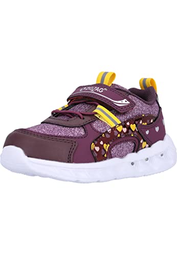 ZIGZAG Kinder Sneaker Lelhate 4241 Fudge 26 von ZIGZAG