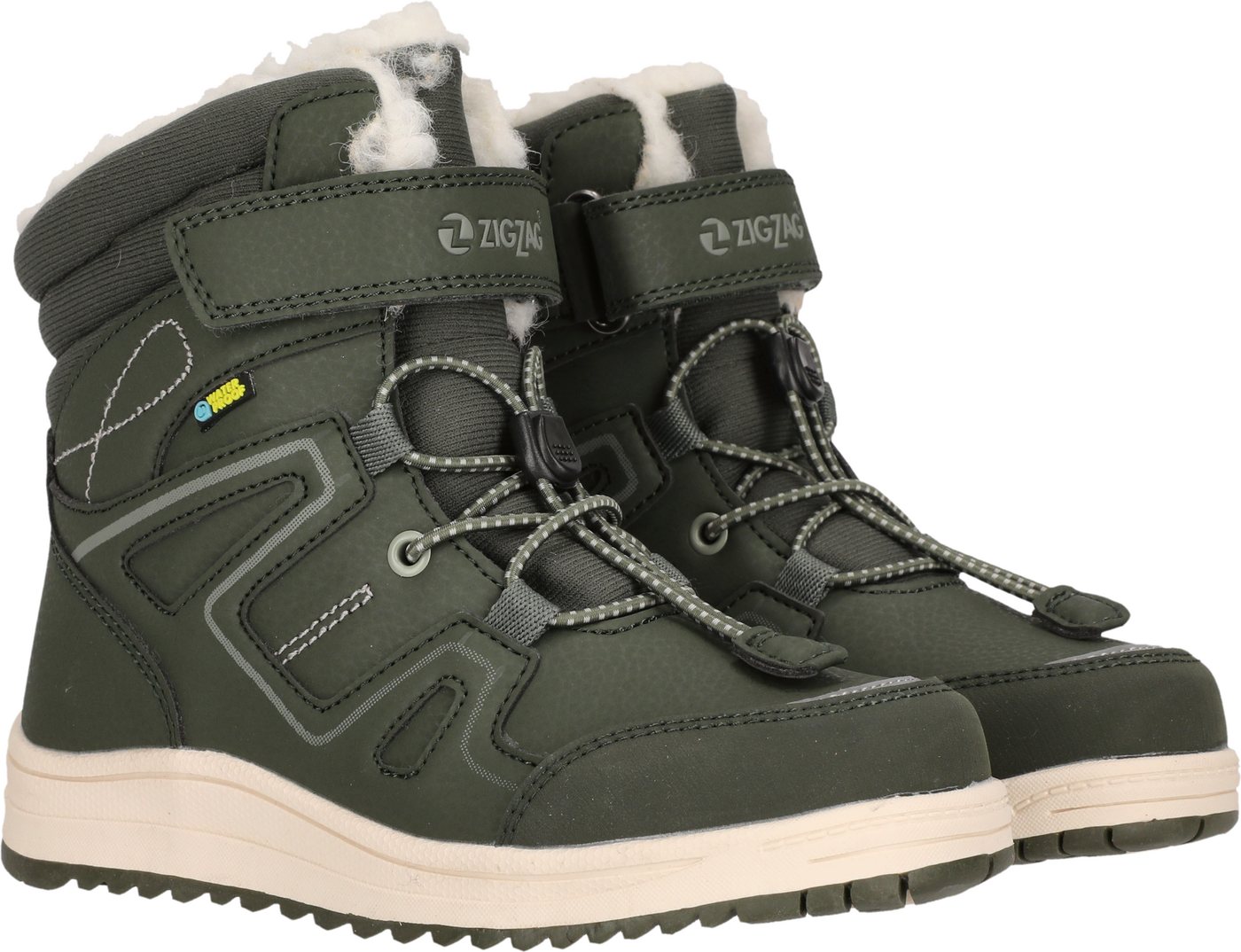 ZIGZAG Rincet Kids Boot WP Winterboots Winterstiefel,Schnürstiefel, Winterschuhe,wasserdicht,gefüttert von ZIGZAG