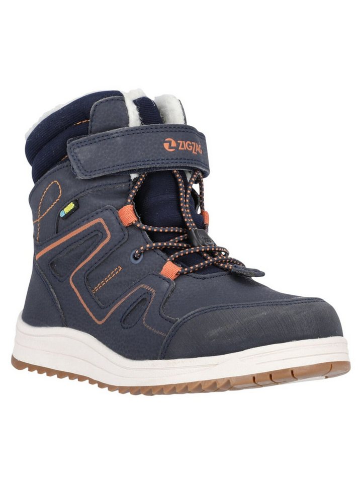 ZIGZAG Rincet WP (wasserdicht, warm, gefüttert) navyblau Kinder Winterstiefel von ZIGZAG