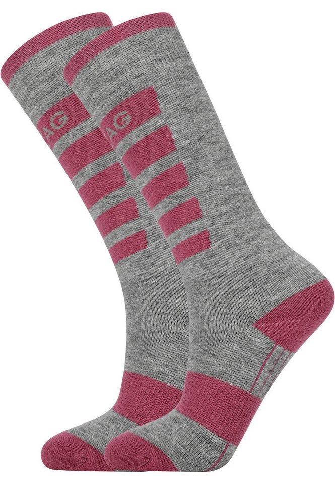 ZIGZAG Socken Znow im 2er-Pack mit atmungsaktivem Material von ZIGZAG