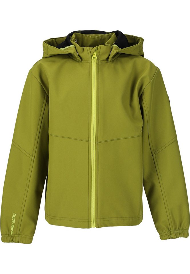 ZIGZAG Softshelljacke Troy mit wasserabweisender Beschichtung von ZIGZAG