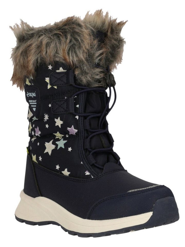 ZIGZAG Wesend Boot WP (wasserdicht, warm, gefüttert) navyblau Mädchen Winterstiefel von ZIGZAG
