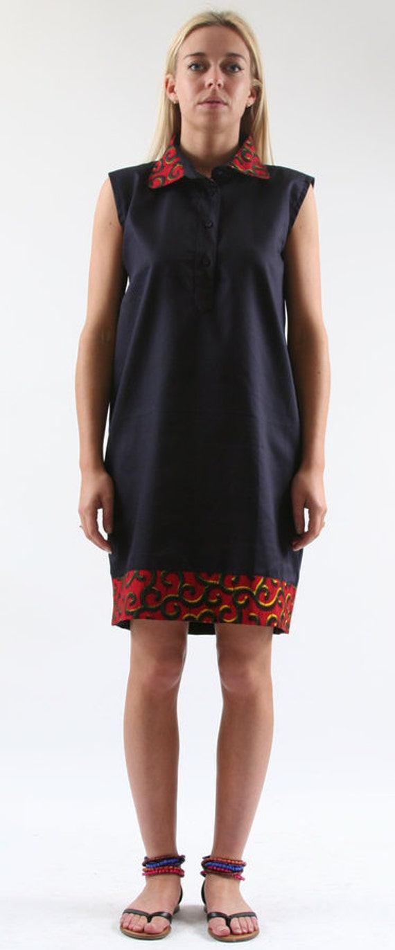 Baumwollkleid Mit Wachspasse Baumwollkleid Mit Wachspasse von ZIGZZAG
