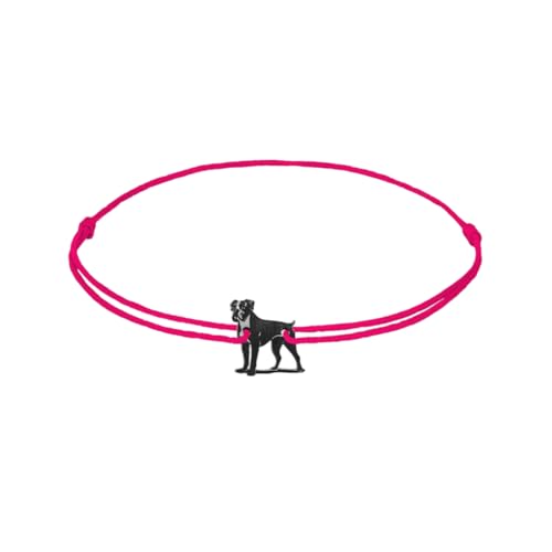 ZILIA Boxer Dog Bracelet magenta S von ZILIA