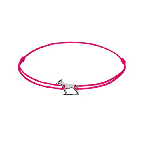 ZILIA Bull Terrier Dog Bracelet magenta M von ZILIA