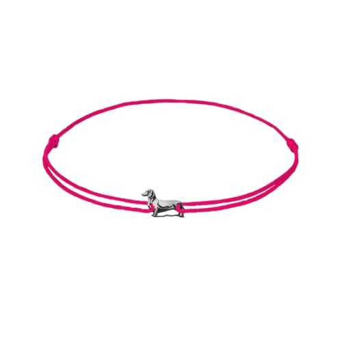 ZILIA Dachshund Dog Bracelet magenta L von ZILIA