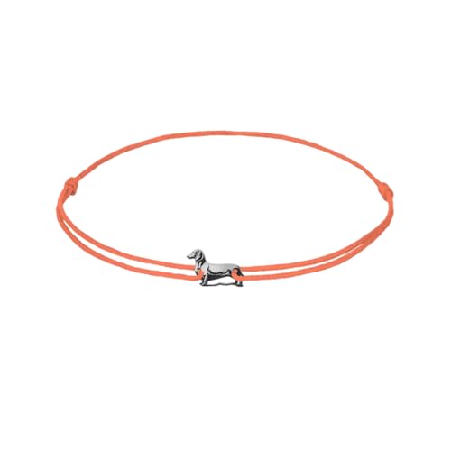 ZILIA Dachshund Dog Bracelet salmon M von ZILIA