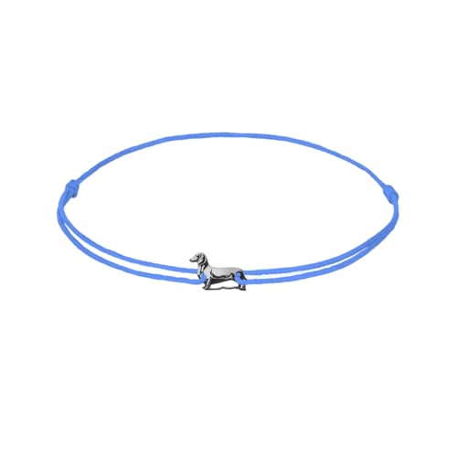 ZILIA Dachshund Dog Braceletazure blue L von ZILIA