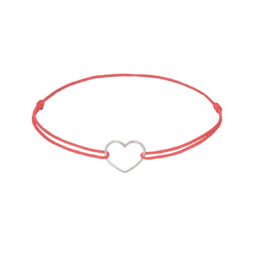 ZILIA Jewelry Armband Kontur Herz Salmon, M 0.5 Gramm von ZILIA