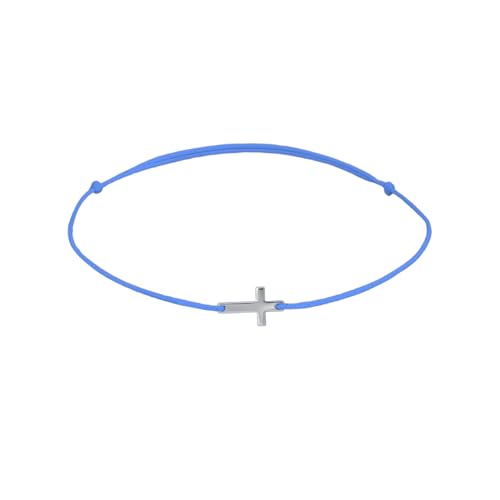 ZILIA Jewelry Armband Kreuz Azure Blue, S 0.5 Gramm von ZILIA