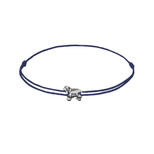 ZILIA Jewelry Bobtail Dog Bracelet navy blue L von ZILIA