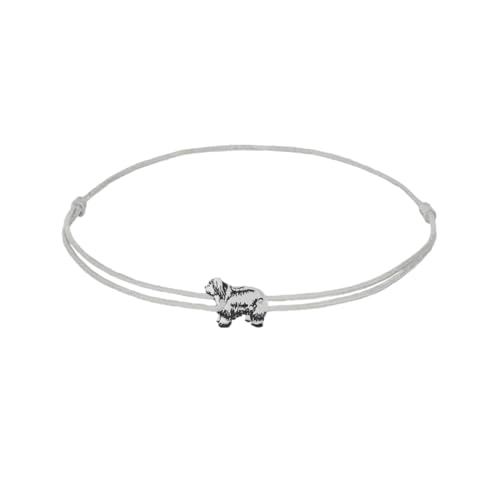 ZILIA Jewelry Bobtail Dog Bracelet silver gray L von ZILIA