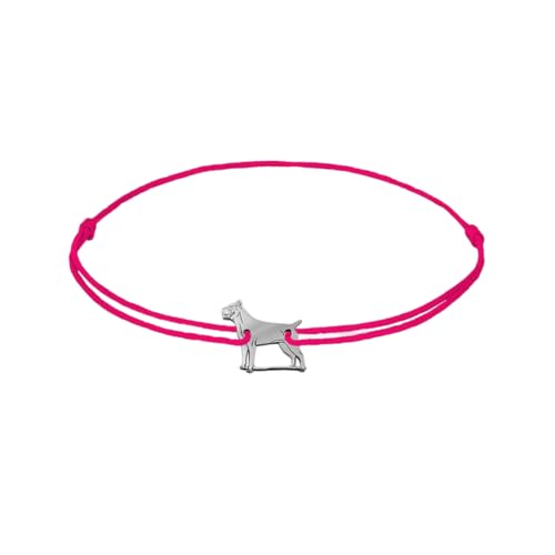 ZILIA Jewelry Cane Corso Dog Bracelet magenta S von ZILIA