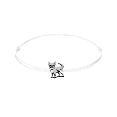 ZILIA Jewelry Chihuahua Dog Bracelet white S von ZILIA