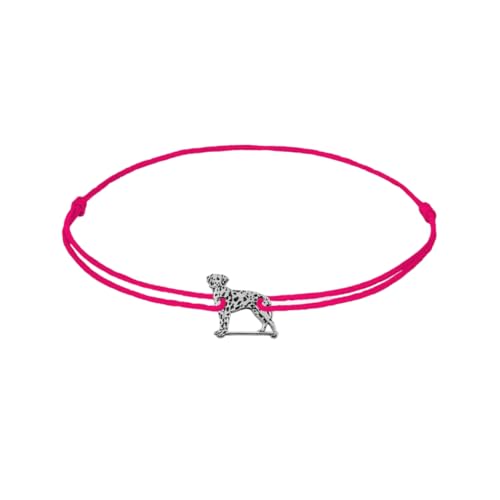 ZILIA Jewelry Dalmatian Dog Bracelet Magenta M von ZILIA