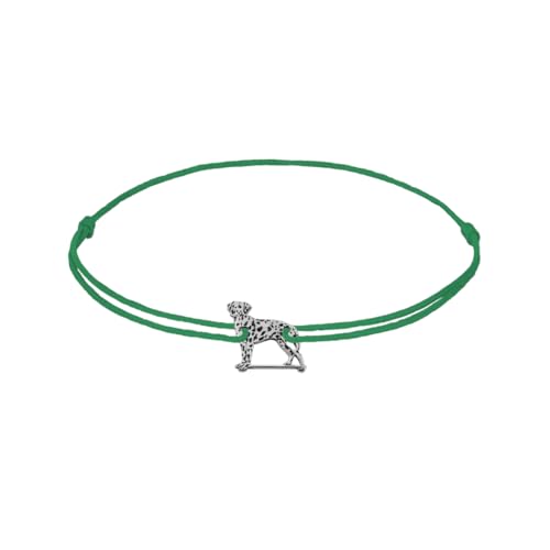 ZILIA Jewelry Dalmatian Dog Bracelet Min Green L von ZILIA
