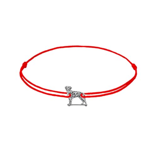 ZILIA Jewelry Dalmatian Dog Bracelet Red L von ZILIA