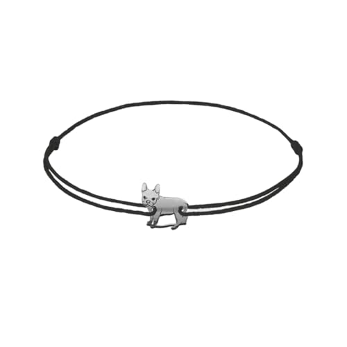 ZILIA Jewelry French Bulldog Bracelet Black M von ZILIA