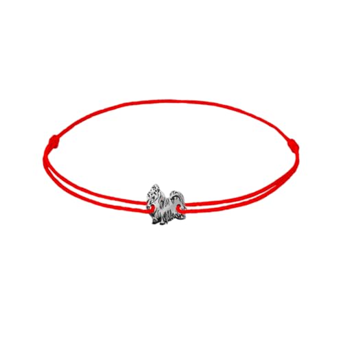 ZILIA Jewelry Maltese Dog Bracelet red L von ZILIA