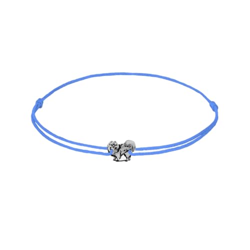 ZILIA Jewelry Pomeranian Dog Bracelet azure blue L von ZILIA