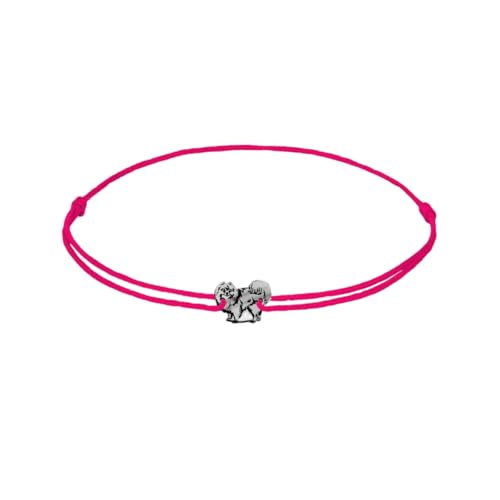 ZILIA Jewelry Pomeranian Dog Bracelet magenta L von ZILIA