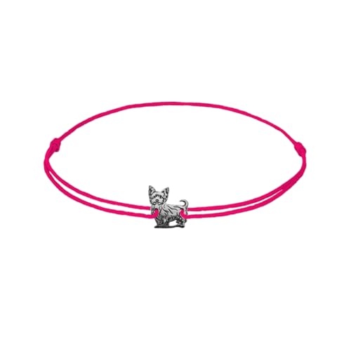 ZILIA Jewelry Yorkshire Terrier Dog Bracelet magenta M von ZILIA